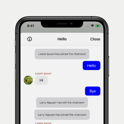 Creating chatroom preview image